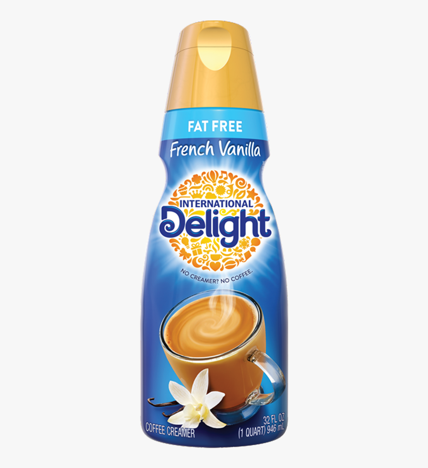 Fat Free French Vanilla Coffee Creamer - Sugar Free Coffee Creamer, HD Png Download