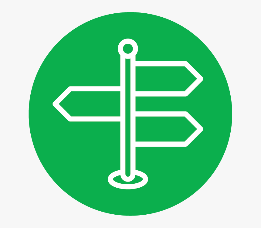 Signpost - Cross, HD Png Download