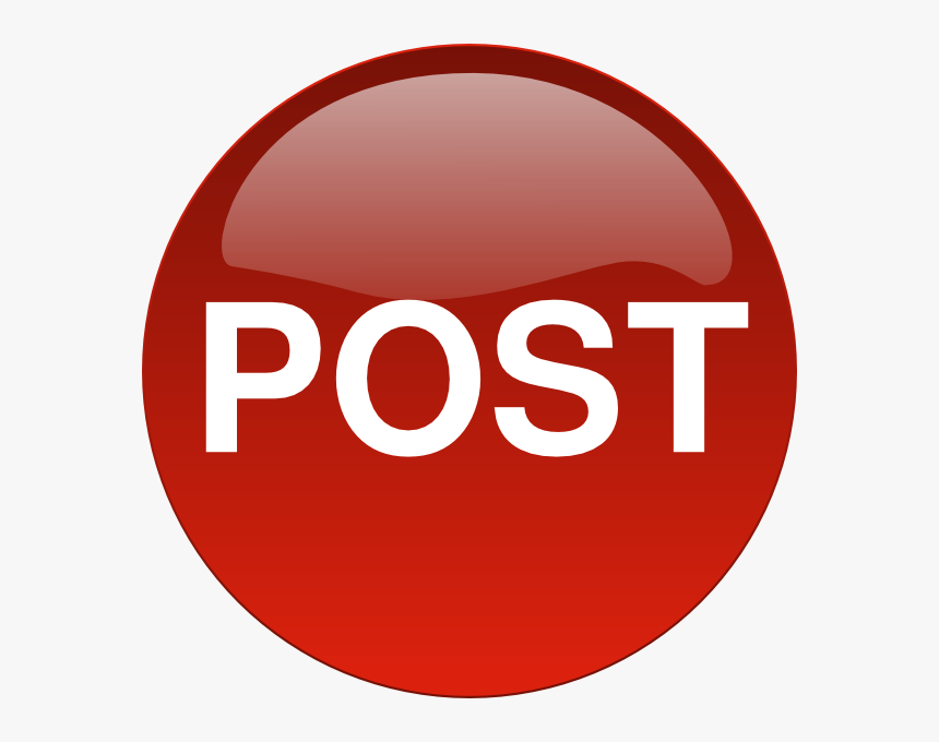 Post Button Svg Clip Arts - Modify Clipart, HD Png Download