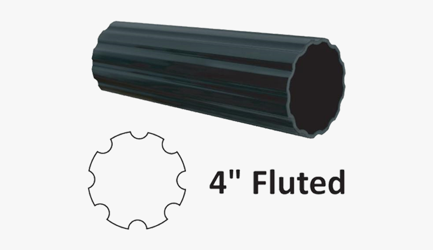 4 - 4 Aluminum Fluted Tubing, HD Png Download