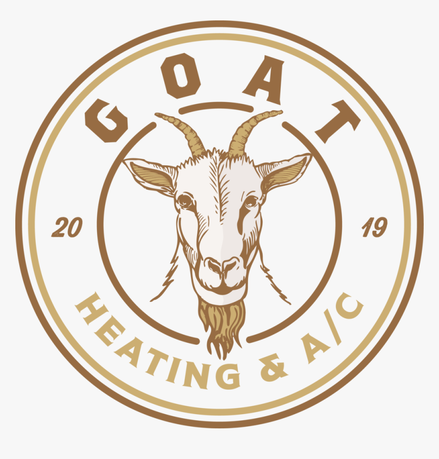 Goat Heating & Ac Logo - Horn, HD Png Download