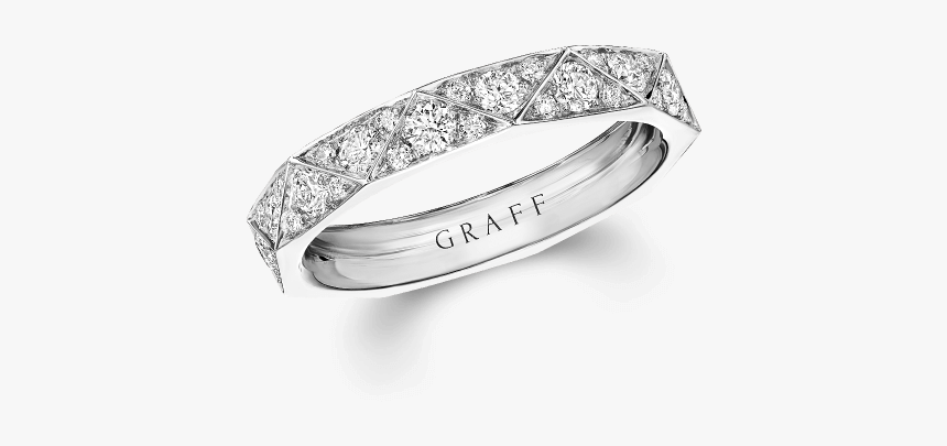 A Laurence Graff Signature Diamond Ring In White Gold, HD Png Download
