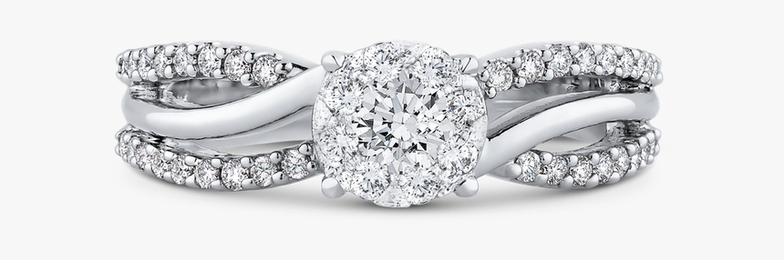 Luminous Rf0968t-42w - Pre-engagement Ring, HD Png Download