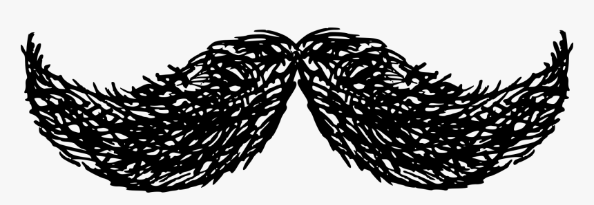 Mustache Drawing 5, HD Png Download