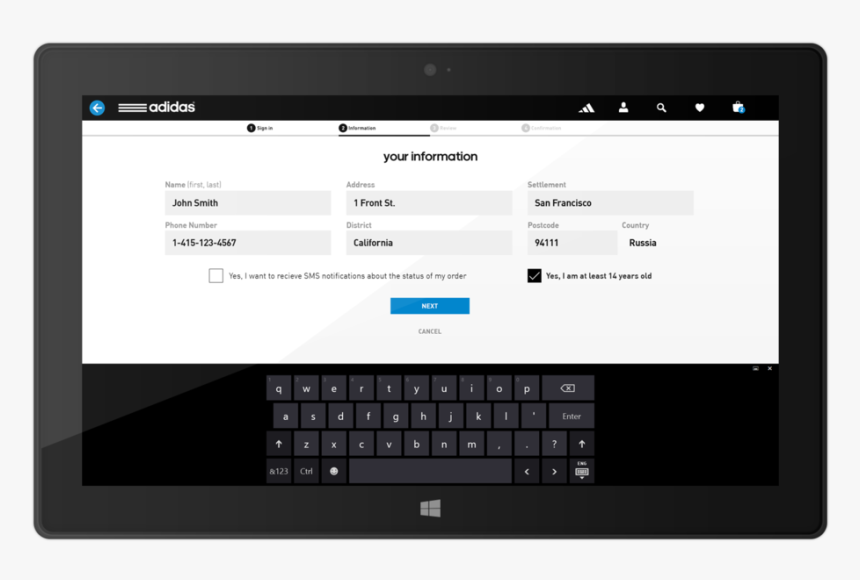 Microsoft Surface Checkout - Personal Computer, HD Png Download