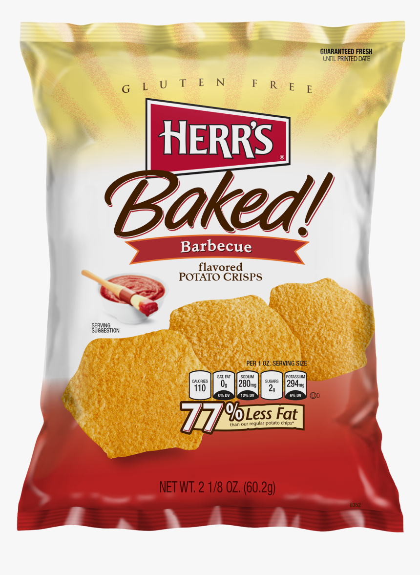 Herr's Baked Potato Chips, HD Png Download