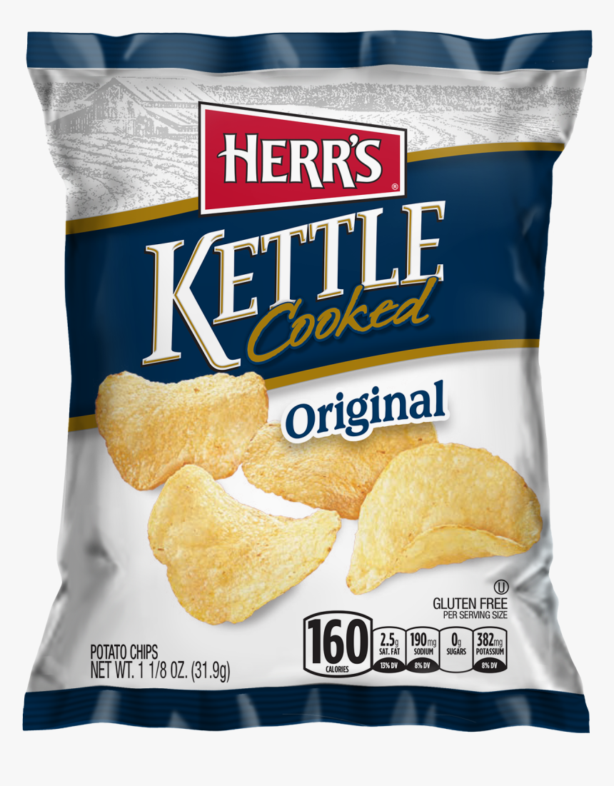 Herr's Kettle Jalapeno Chips, HD Png Download