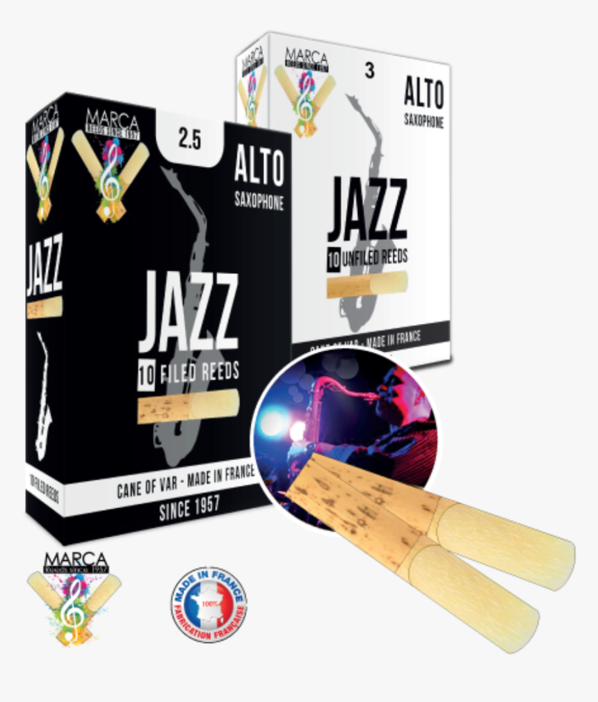 Alto Saxophone Marca Reeds, HD Png Download
