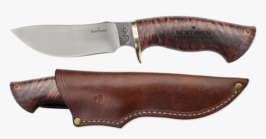 Hunter Elmax Curly Birch Detailed - Northmen Knife, HD Png Download