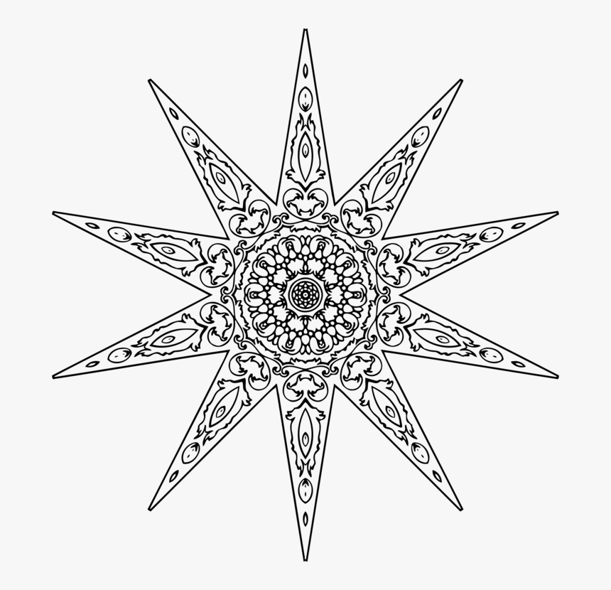 Line Art,star,symmetry - Star Wars The Confederation, HD Png Download