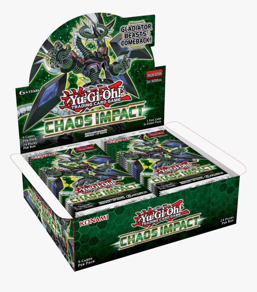 Yugioh Chaos Impact Booster Box, HD Png Download