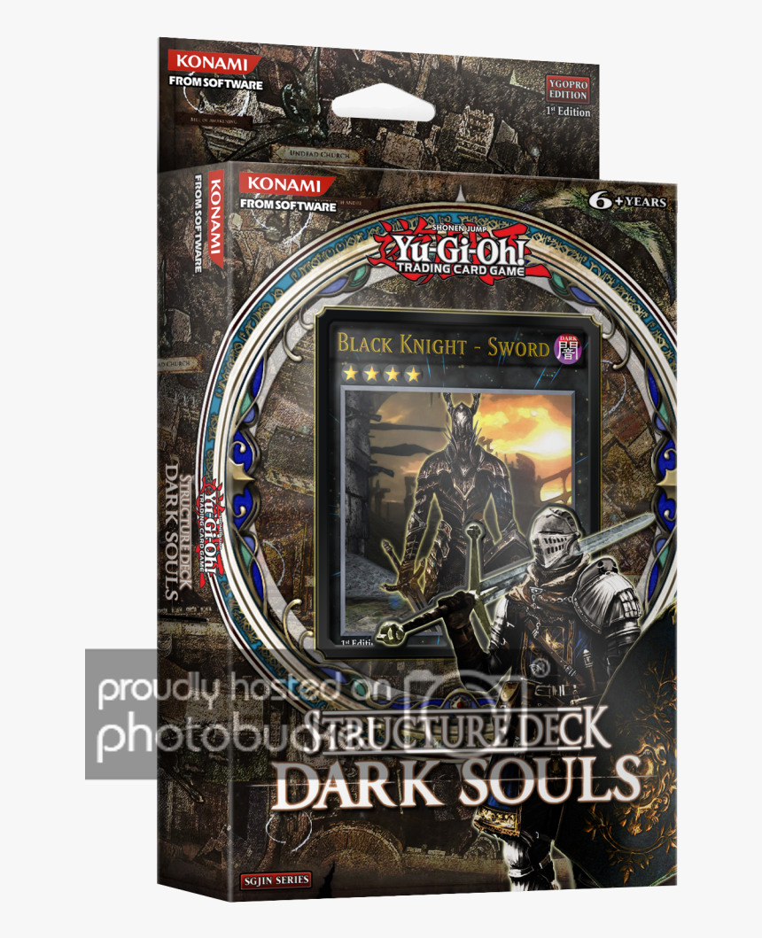 Yugioh Card Back Png - Yugioh Structure Deck Dark Souls, Transparent Png