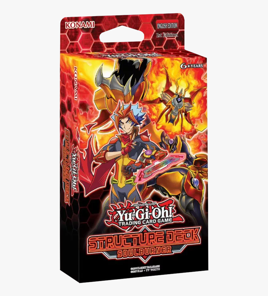 Yu Gi Oh - Yugioh Structure Deck Soulburner, HD Png Download