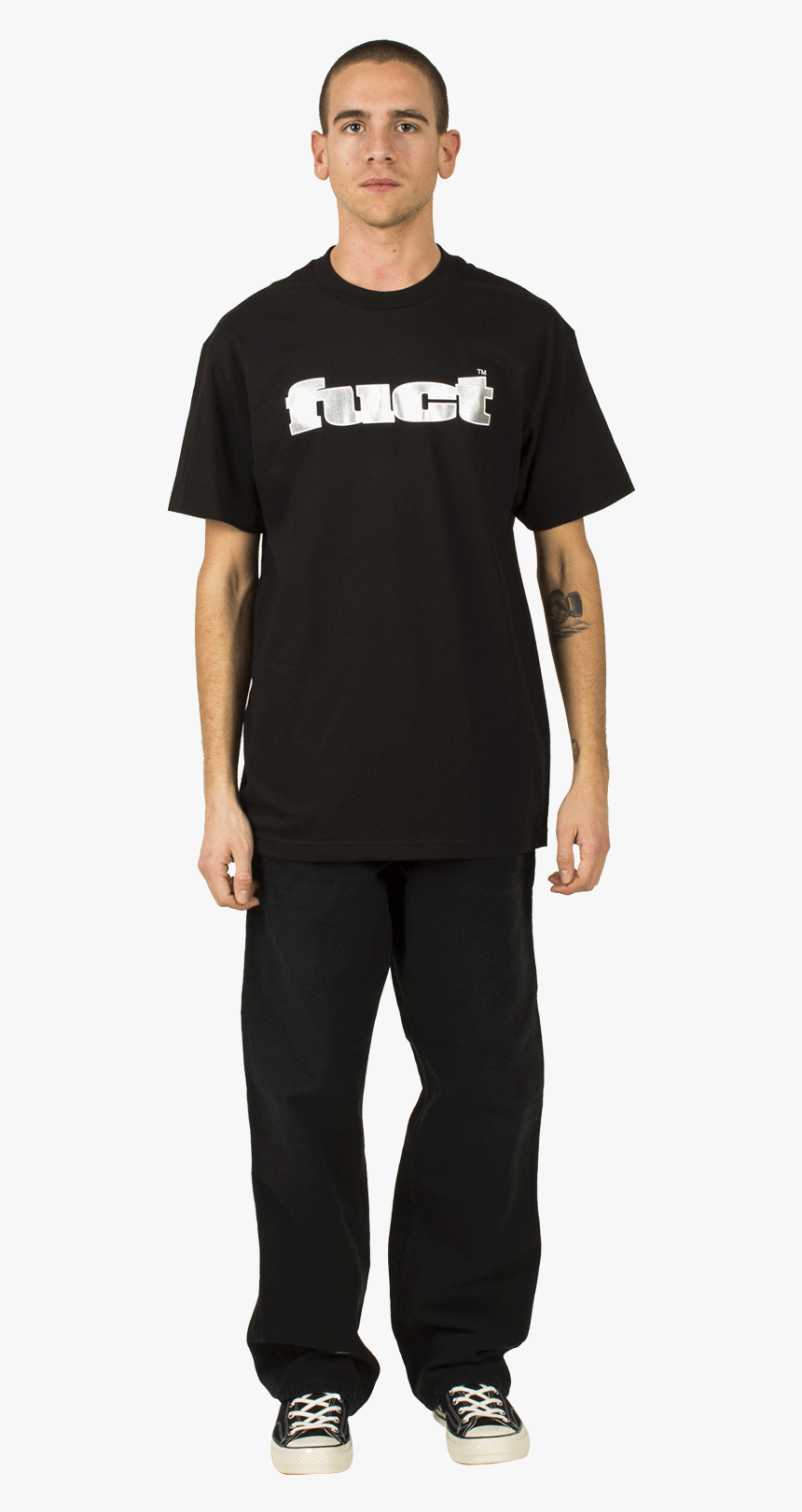 Og Outline T-shirt Black - T-shirt, HD Png Download