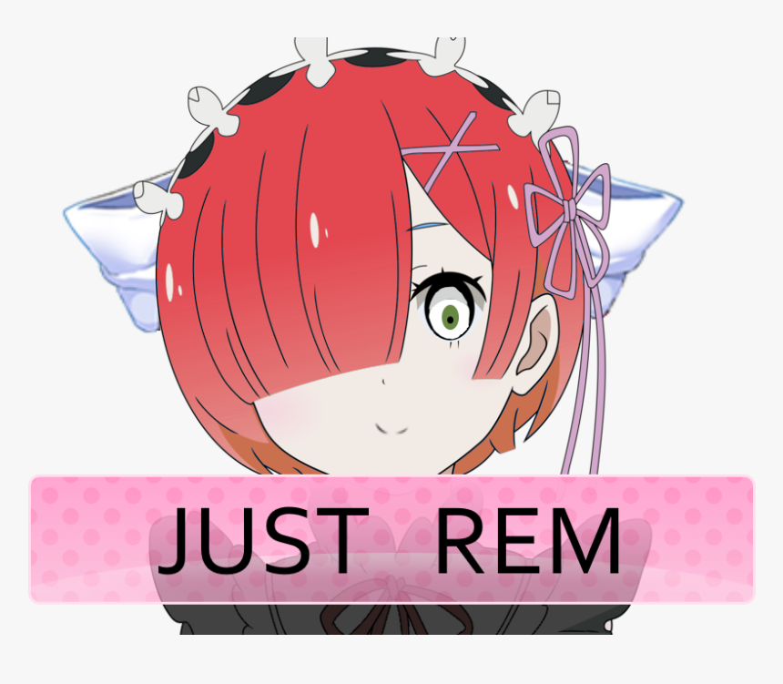 Sticker Kikoojap Rem Monika Just Ddlc Bewer Re Zero - Rem And Monika, HD Png Download