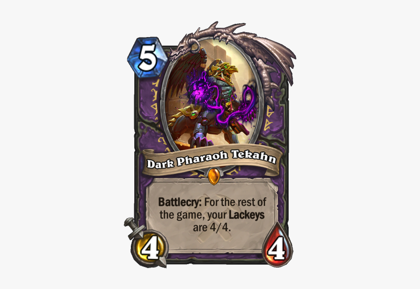 Dark Pharaoh Tekahn Hearthstone, HD Png Download