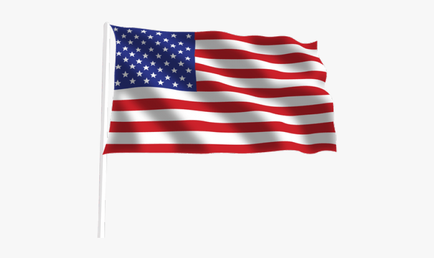 United States Of America Flag Png Transparent Images - Transparent Background American Flag Png, Png Download