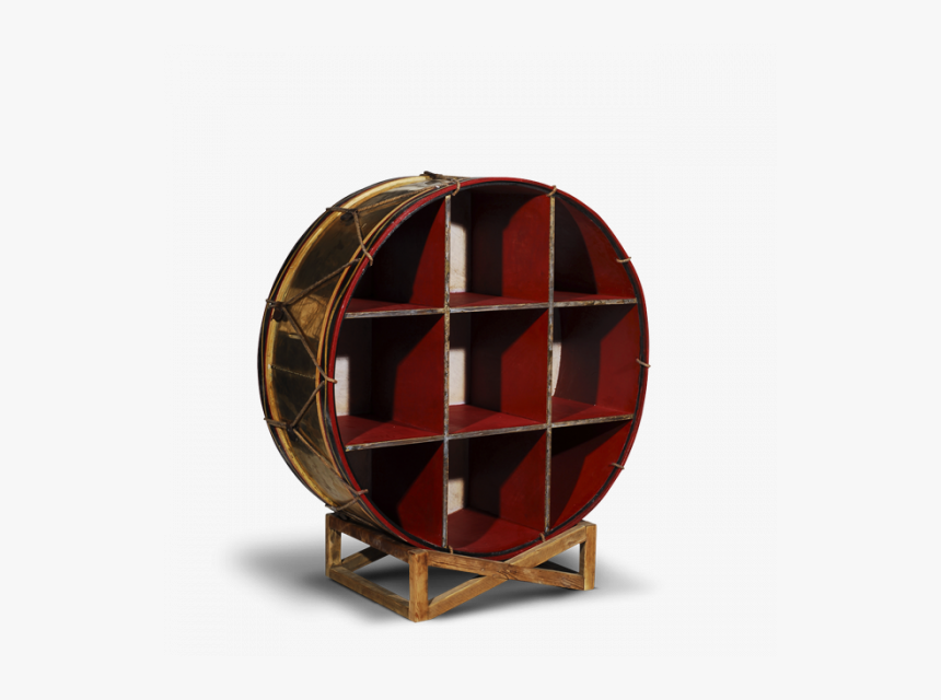 Timothy Oulton Drum Bookcase, HD Png Download