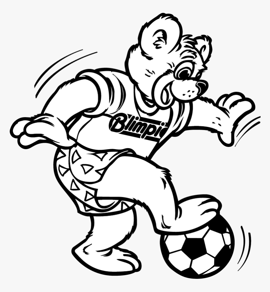 Blimpie Bear Vector - Illustration, HD Png Download