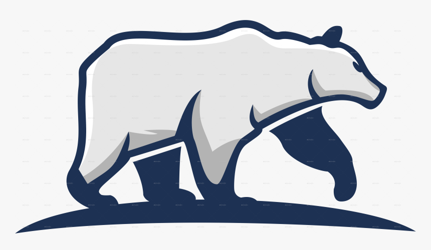 Free Polar Bear Logo, HD Png Download
