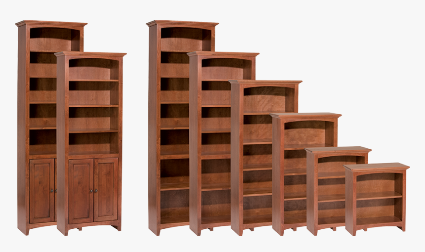 Bookcase With Doors 84, HD Png Download