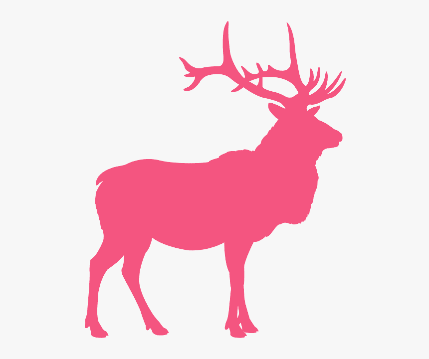 Elk Silhouette, HD Png Download