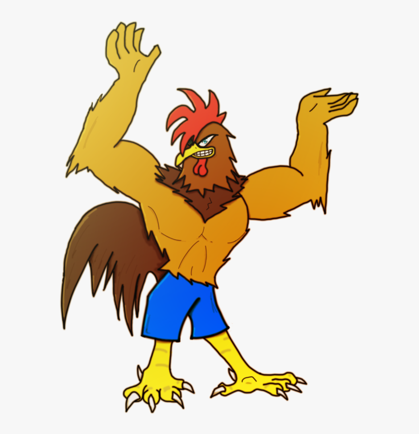 Transparent Rooster Muscle - Chicken, HD Png Download