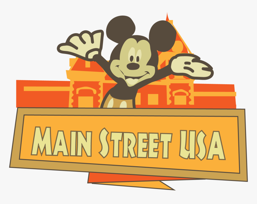 Mainstreet Disneyland Clipart, HD Png Download
