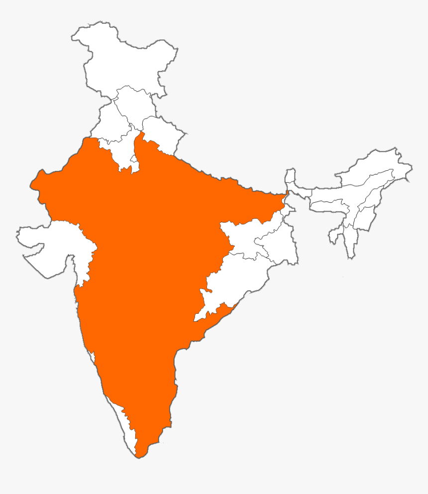 India Map Clipart Png, Transparent Png