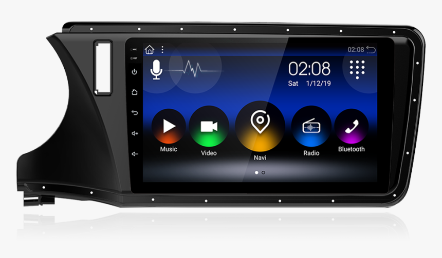 1 Inch Black Ray Car Dvd Player With Navigation Supports - Electronics, HD Png Download