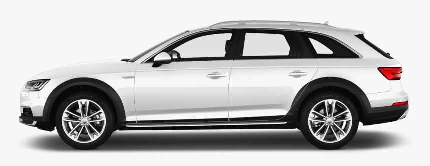 Audi A4 Allroad Side View - Citroen C4 Cactus Pure Tech Wit, HD Png Download
