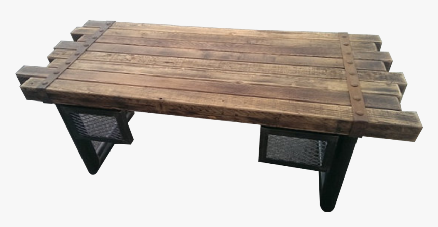Rustic Desk, HD Png Download