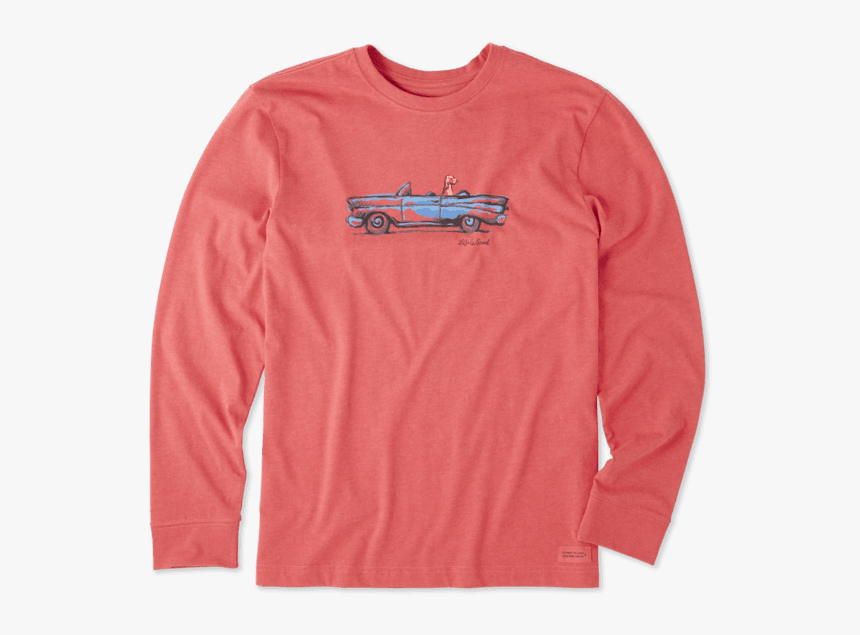 Men S Air Conditioning Long Sleeve Crusher Tee - Dodge Charger Daytona, HD Png Download