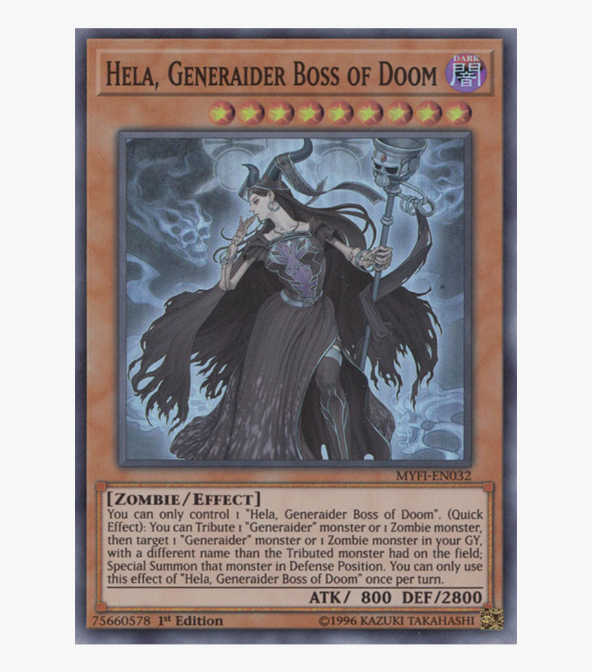 Hela Generaider Boss Of Doom, HD Png Download