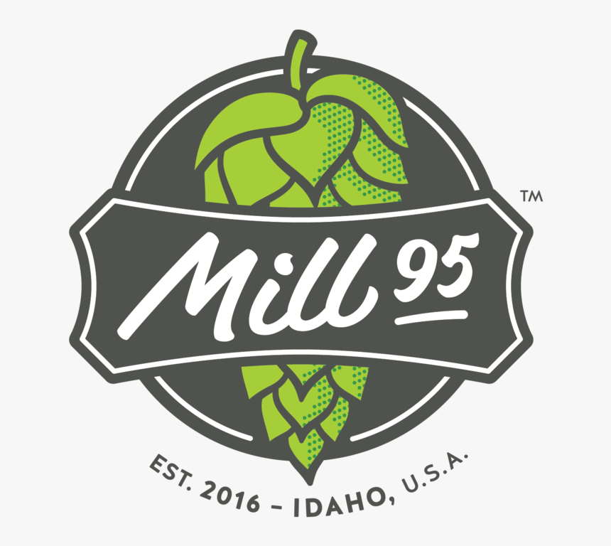 Mill95 Logo Seal-full - Mill 95 Hops, HD Png Download