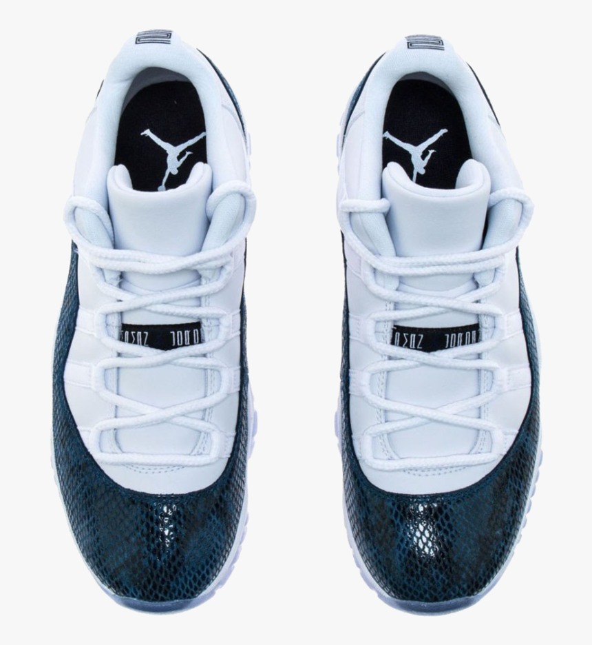 Air Jordan 11 Low Blue Snakeskin 2019 Hall Of Sneakz, HD Png Download