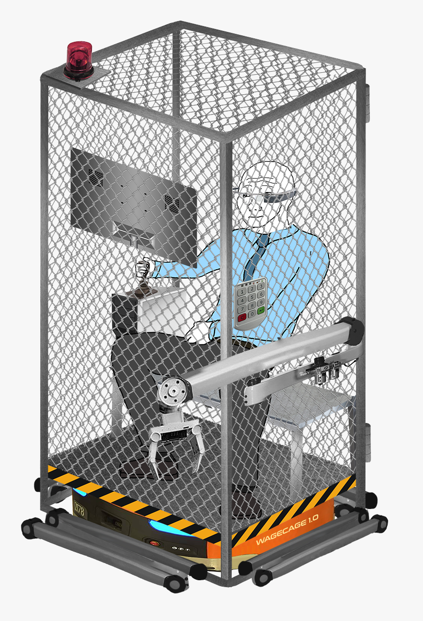 Wojak Wage Cage Google Glass - Shelf, HD Png Download