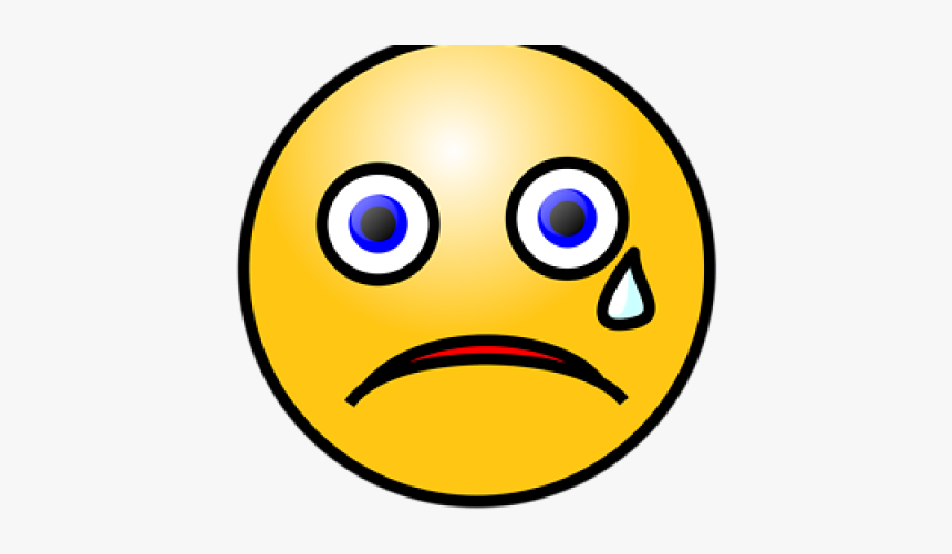 Frowning Smiley Face - Smiley Face Clip Art, HD Png Download