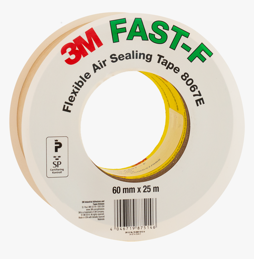3m™ Flexible Air Sealing Tape 8067e 60mm X 25m 12/48, HD Png Download