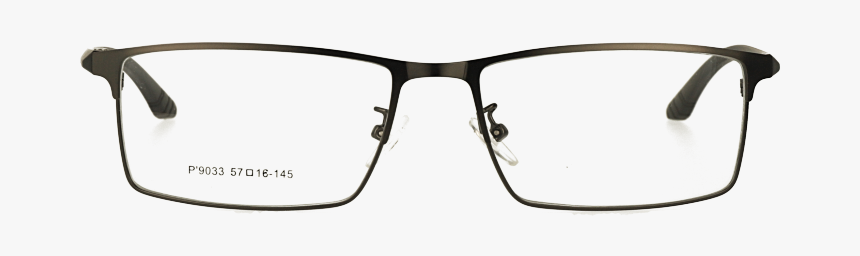 Man S Full Rim Metal Frame Optical Glasses Tr90 Temple - عینک طبی کائوچویی و فلزی, HD Png Download