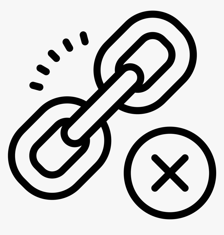 Delete Link Icon , Png Download - Connecting Link Clipart, Transparent Png