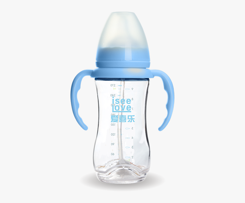 Glass Feeding Bottle, HD Png Download