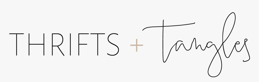 Thrifts And Tangles - Cross, HD Png Download