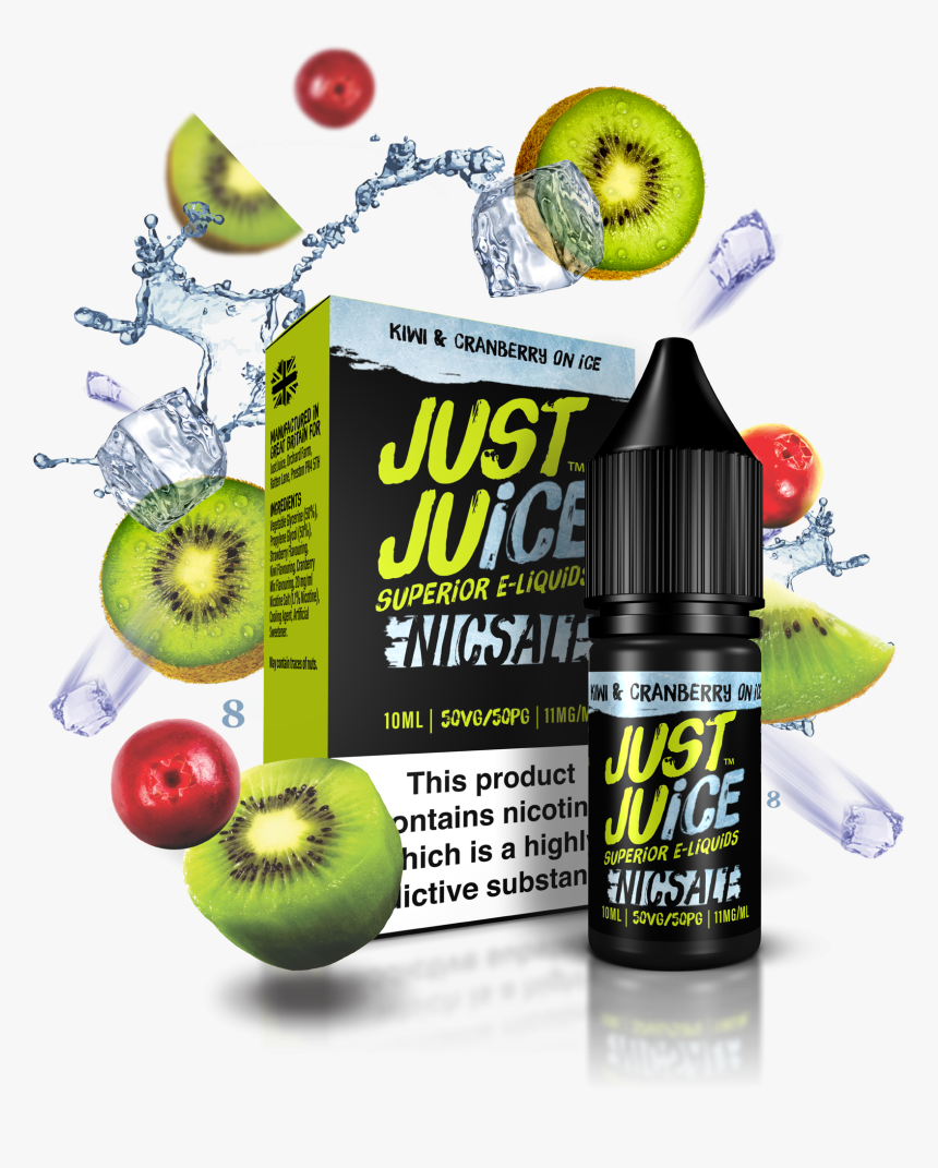 Just Juice Lemonade Nic Salt, HD Png Download