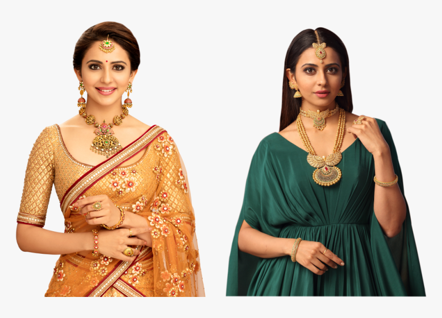Taditional And Modern Gold Jewellery - Photo Shoot, HD Png Download