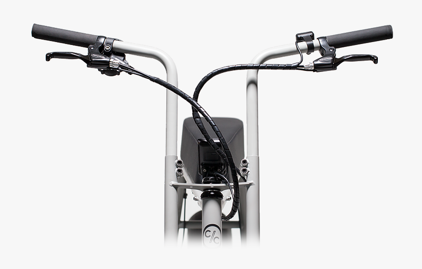 E-bike Cockpit - Bicycle Frame, HD Png Download