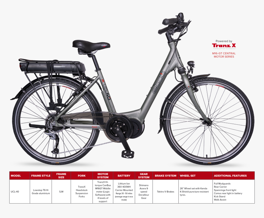 Urban Leisure Ucl-40 - Townie Electra 8 Speed, HD Png Download