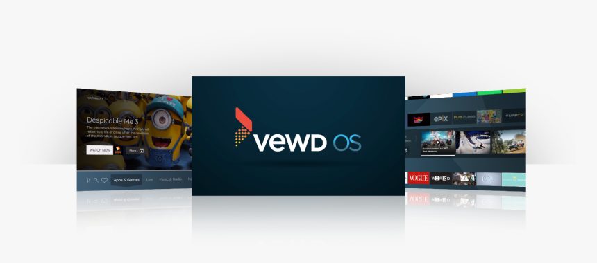 Vewd Smart Tv Os, HD Png Download