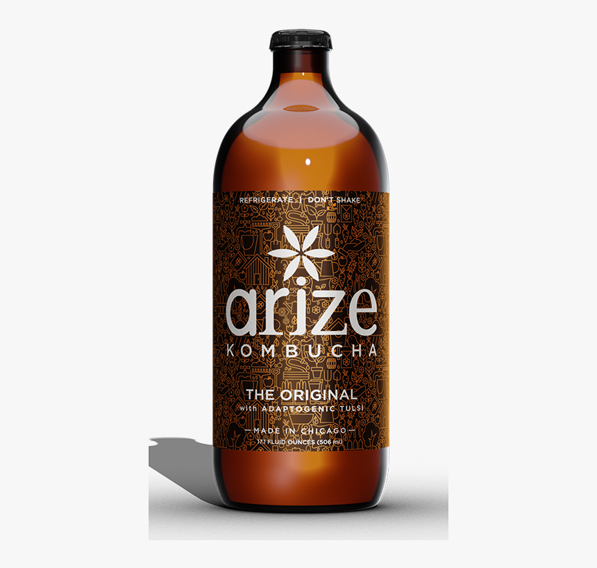 Arize 17oz Original - Glass Bottle, HD Png Download