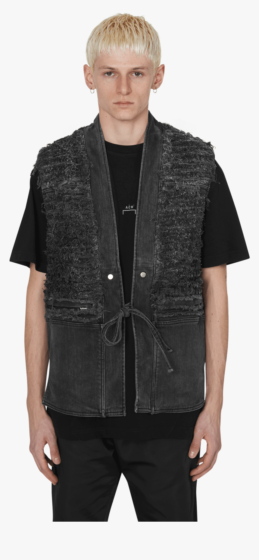 Alyx X Blackmeans Denim, Black, Hi-res - Black Broken Heart Shirt, HD Png Download